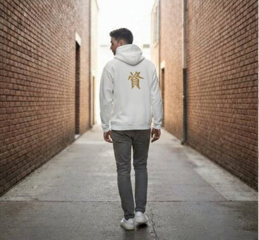 Gold Crane Streetwear Hoodie