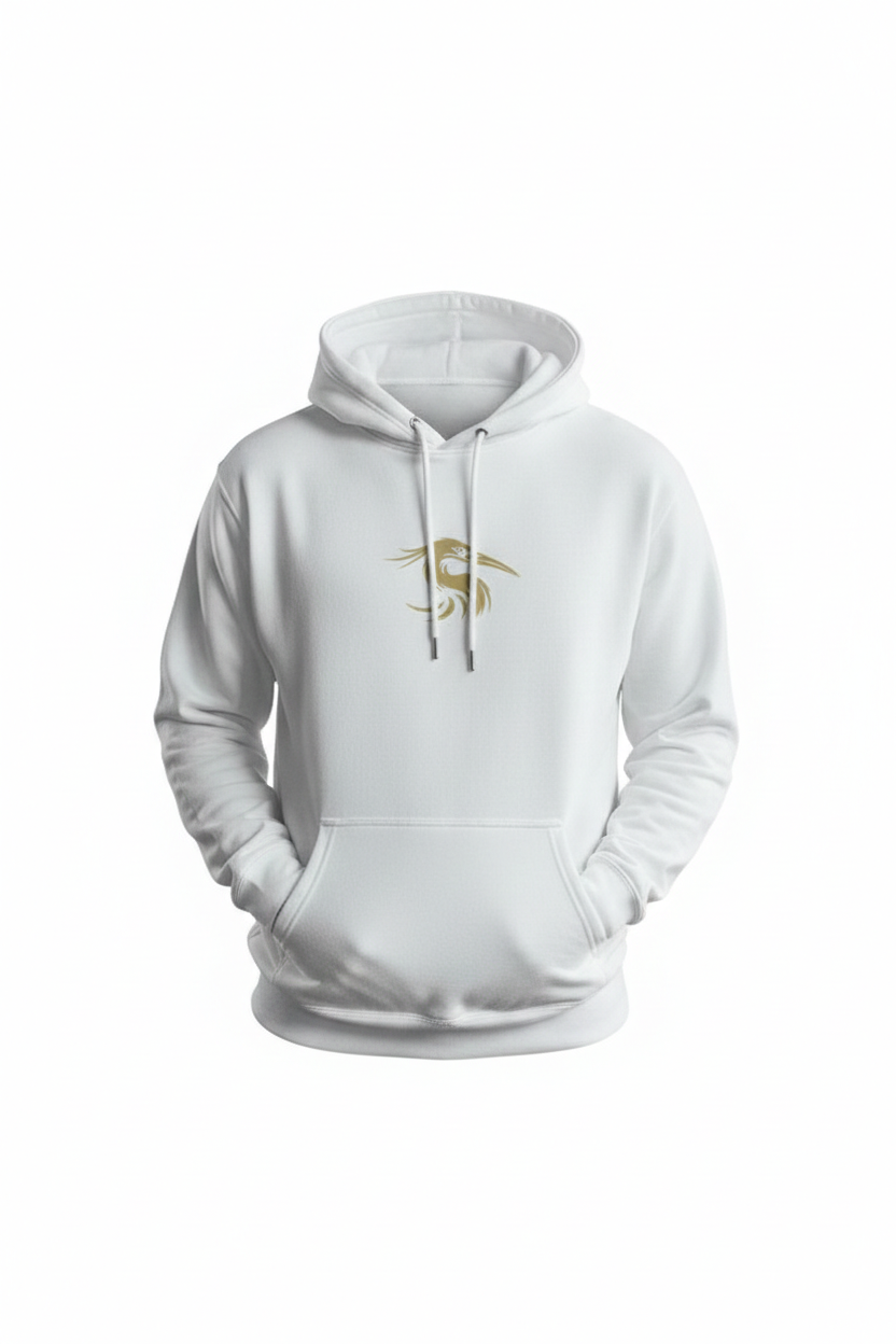 Gold Crane Streetwear Hoodie