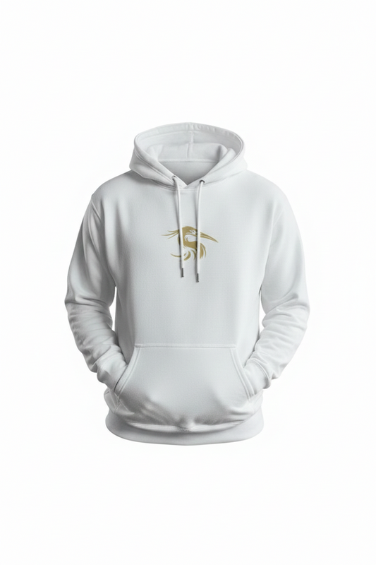 Gold Crane Streetwear Hoodie